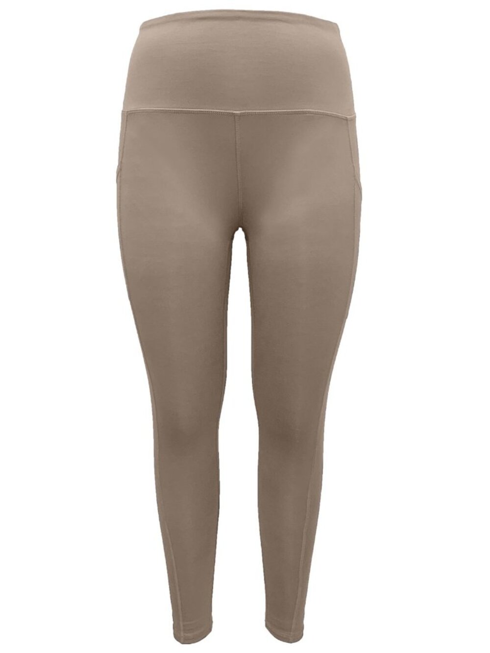 Ideology Womens Activewear High-Waist Side-Pocket 7/8 Leggings